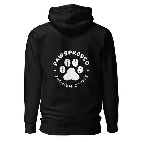 Sudadera con capucha unisex Pawspresso (edición limitada)