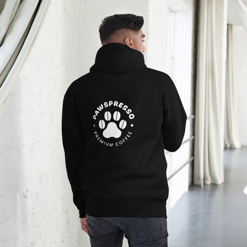 Sudadera con capucha unisex Pawspresso (edición limitada)