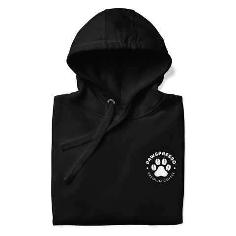 Sudadera con capucha unisex Pawspresso (edición limitada)