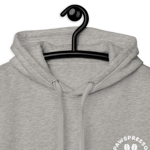 Simple Front Logo Unisex Black Hoodie