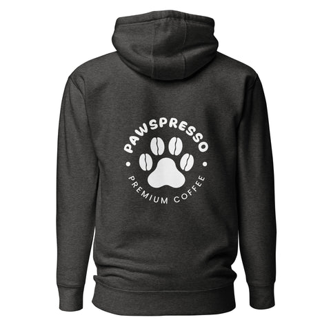 Sudadera con capucha unisex Pawspresso (edición limitada)