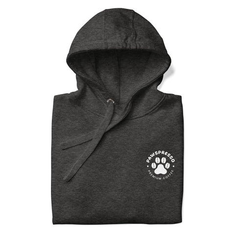 Sudadera con capucha unisex Pawspresso (edición limitada)